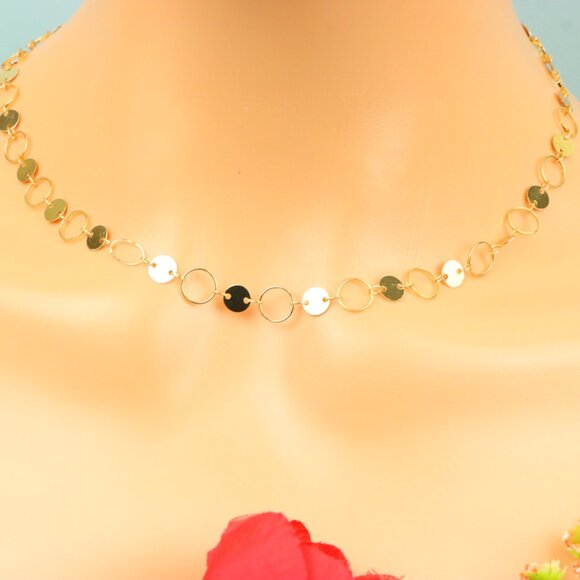 Delicate & Contemporary Necklace Chain, A Lovely Choice for Women, EVCH1843 - Picture 1 of 10